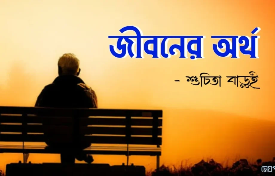 জীবনের অর্থ - শুচিতা বাড়ুই Meghpori